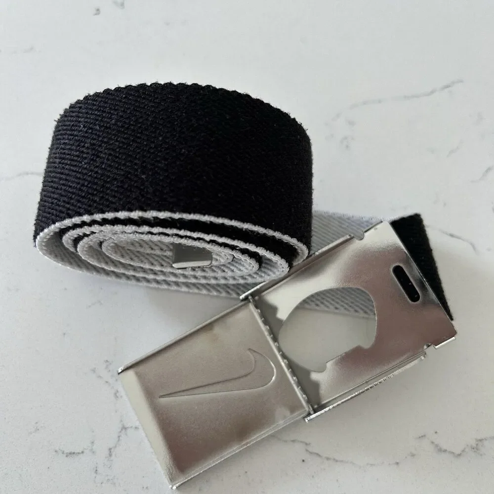 Nike Golf Mens Essential Black Web Belt 36” Classic Adjustable Athletic